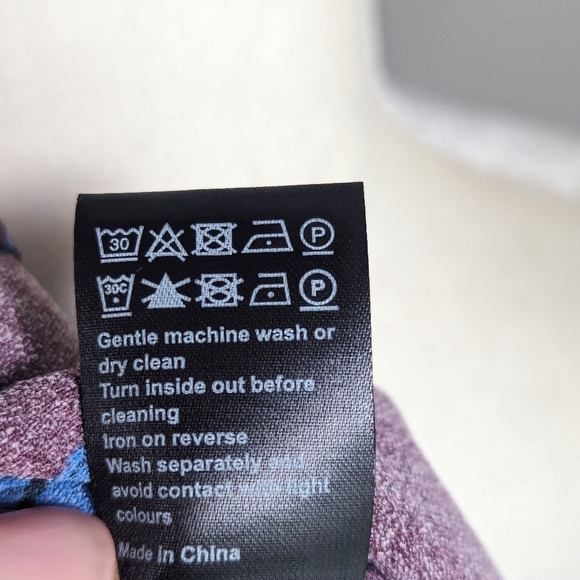 ME+EM Maxi Skirt Deep Cabernet Blue Scribble Floral Print Maxi Skirt Size 6 US - Picture 13 of 14